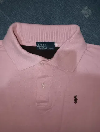 Polo Ralph Lauren Manga Corta Rosa