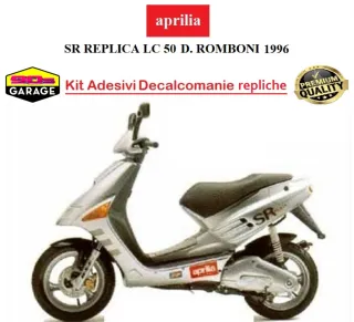 Kit adesivi Aprilia SR Replica LC D. Romboni 1996