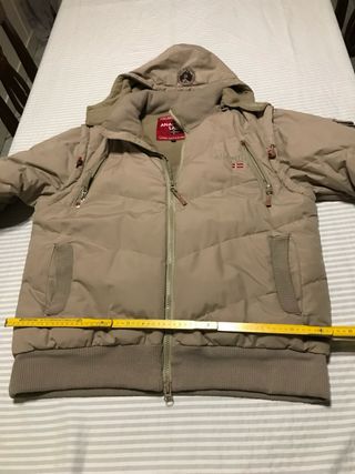 Giubbotto Geographical Norway Beige Taglia XL.
