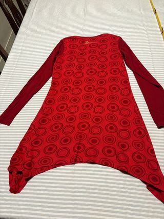 Mini abito Desigual rosso a pois