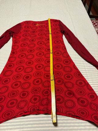 Mini abito Desigual rosso a pois