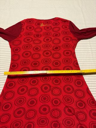 Mini abito Desigual rosso a pois