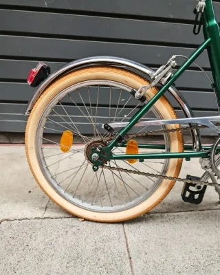 Bicicleta Capri Plegable Verde