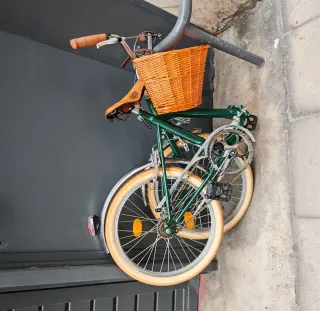 Bicicleta Capri Plegable Verde