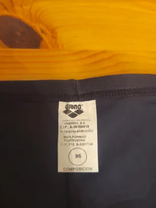 Bañador Arena Negro Talla M