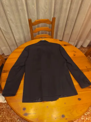 Americana negra doble botonadura