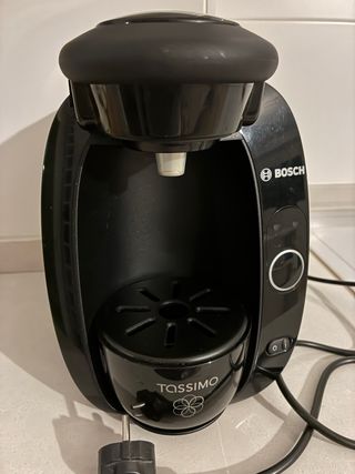 Cafetera Tassimo Bosch Negra