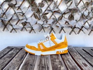 Louis Vuitton Trainer Amarilla 43