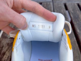 Louis Vuitton Trainer Amarilla 43