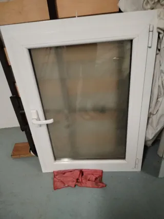 Ventana Oscilobatiente Aluminio Blanca