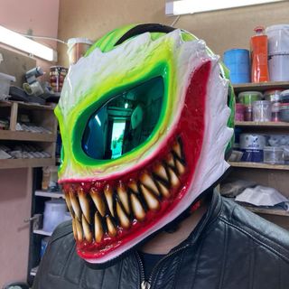 Casco Moto Diseño Joker