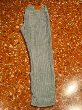 Pantalones Levi's de pana Azul celeste Talla M