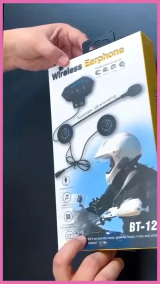 Intercomunicador Bluetooth Casco Moto