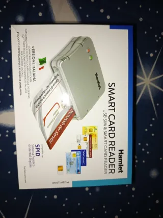 Lettore Smart Card Hamlet USB SIM