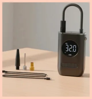 Bomba Aire Eléctrica Portátil 150 PSI recargable