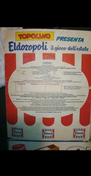 Gioco vintage Topolino Eldoropoli