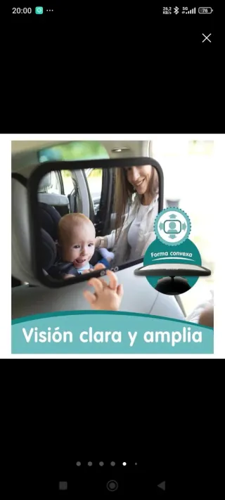 Espejo vigilabebés ONCO