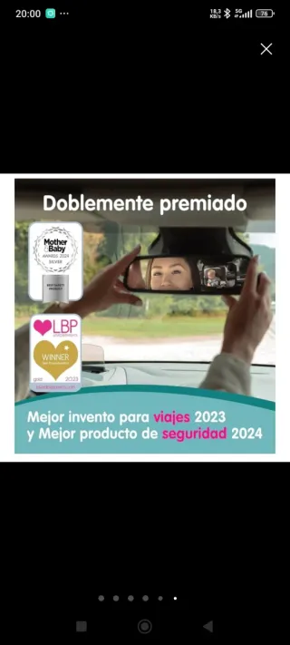 Espejo vigilabebés ONCO