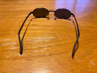 Occhiali da sole donna neri ovali