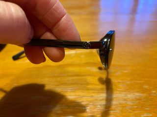 Occhiali da sole donna neri ovali