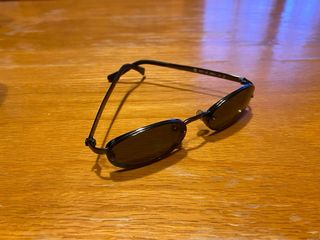 Occhiali da sole donna neri ovali