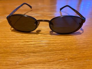 Occhiali da sole donna neri ovali