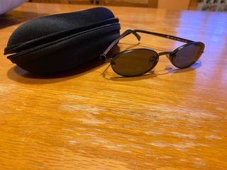 Occhiali da sole donna neri ovali