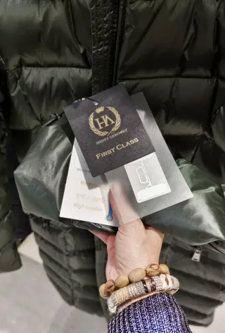 Plumífero Henry Arroway Verde Talla XL