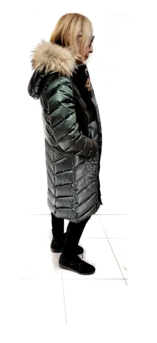 Plumífero Henry Arroway Verde Talla XL