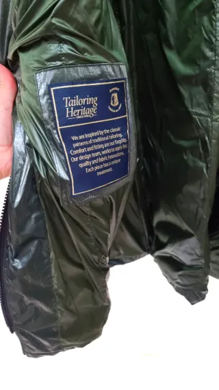 Plumífero Henry Arroway Verde Talla XL