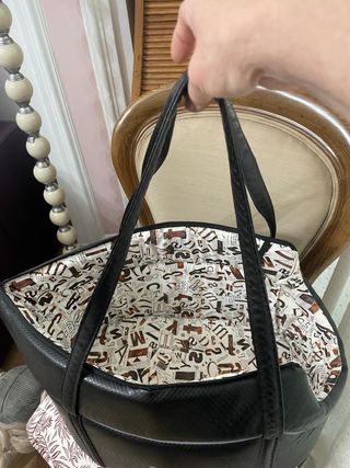 Bolso Transportín Mascota Negro Nuevo