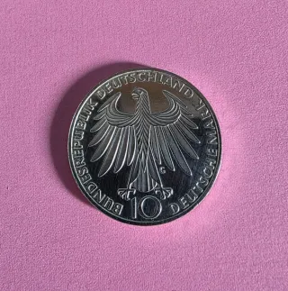 Moneda 10 marcos plata Munich 1972