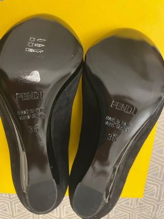 Botines Fendi Negros