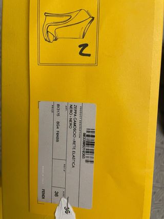 Botines Fendi Negros