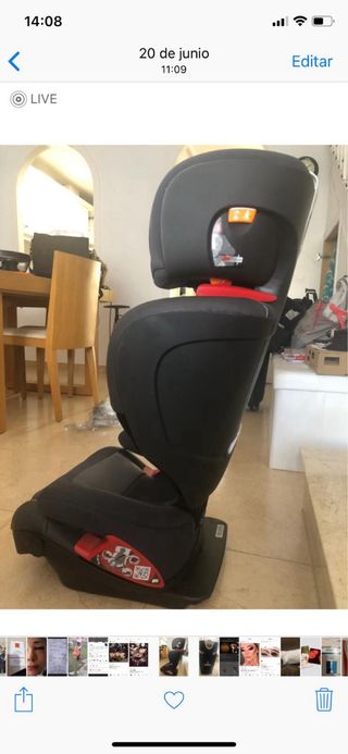 Silla de coche para niños Chicco