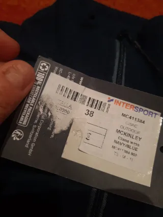 Forro polar nuevo McKinley Técnico mujer M