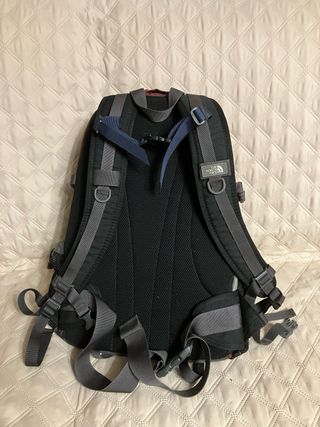 Mochila The North Face Recon Gris Roja