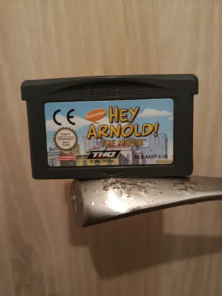 Juego GBA Hey Arnold! The Movie + funda plástico