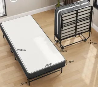 Cama Plegable 90x200cm