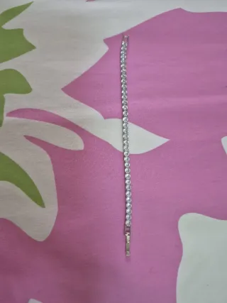 Pulsera Plata Ley con Circonitas