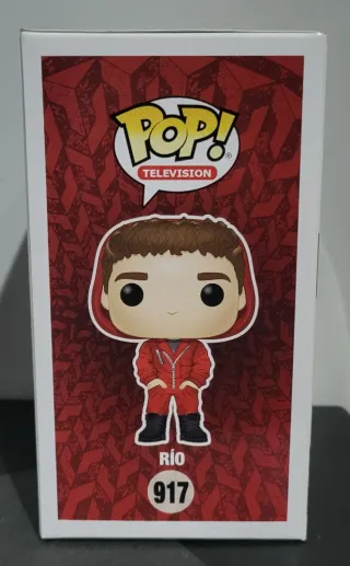 Funko Pop RIO 917 La Casa de Papel Firmado