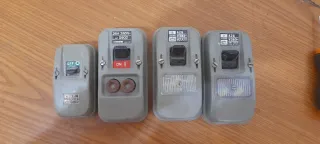 4 interruttori sezionatore a fusibili ceramica