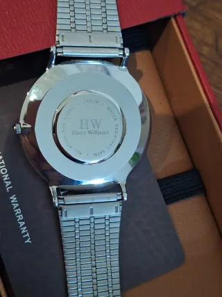 Orologio Harry Williams Blu Argento