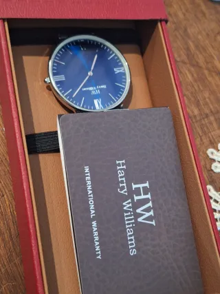 Orologio Harry Williams Blu Argento