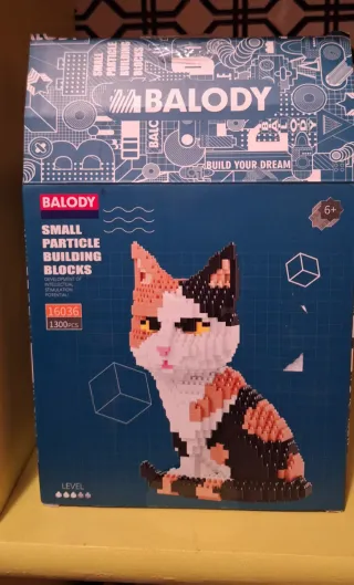 Puzzle 3D Balody Gato Calicó 16036
