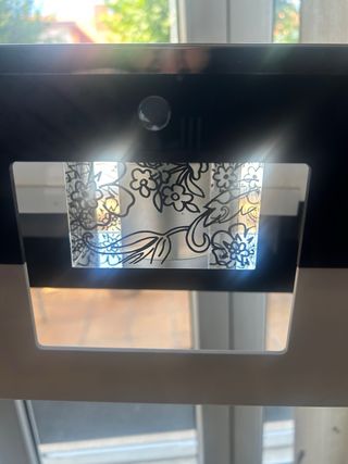 Juego 3 Lámparas Salón Cristal y Metal