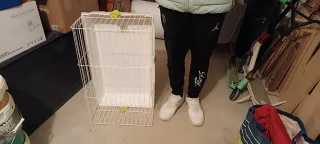 Jaula para roedores blanca