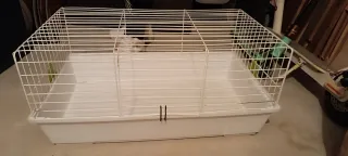 Jaula para roedores blanca