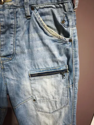 Bermuda vaquera hombre