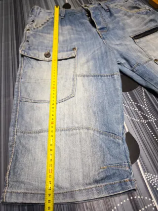 Bermuda vaquera hombre